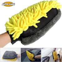 A01MT04 2pcs 3-in-1 Car Wash Mitt