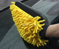 A01MT04 2pcs 3-in-1 Car Wash Mitt