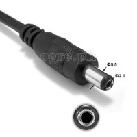 DCA-01 12V DC Car Adapter with 5.5 Male Plug