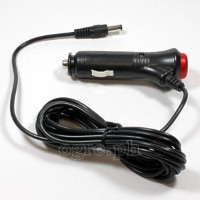 DCA-01S 12V DC Car Adapter with 5.5 Male Plug with Switch