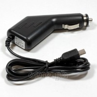 DCA-02 12V DC Car Adapter with Mini USB Plug