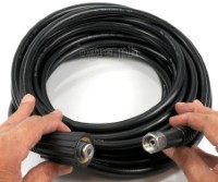 PWH-02 Replacement 6 / 10 / 15 meters Pressure Washer Hose M22F x M14F Threaded Fittings for Ryobi/Hitachi