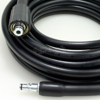PWH-09 Replacement 6 / 10 / 15 meters Pressure Washer Hose for AR / Kawasaki (M22 x Quick-Connect)
