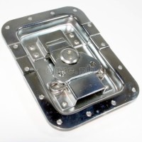 BL01D Flight Case Large Butterfly Latch, Spring-Loaded, 127mm x 173mm, 12.5mm Offset, 15mm Recess