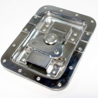 BL01D Flight Case Large Butterfly Latch, Spring-Loaded, 127mm x 173mm, 12.5mm Offset, 15mm Recess