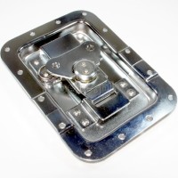 BL01D Flight Case Large Butterfly Latch, Spring-Loaded, 127mm x 173mm, 12.5mm Offset, 15mm Recess