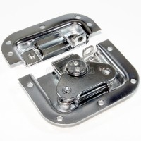 BL02D-L Flight Case Medium Butterfly Latch, 102mm x 109mm, with Padlock Hook, 12mm Recess