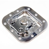 BL03-L Flight Case Small Butterfly Latch, 77mm x 82mm, with Padlock Hook, 10mm Recess