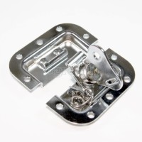 BL03-L Flight Case Small Butterfly Latch, 77mm x 82mm, with Padlock Hook, 10mm Recess