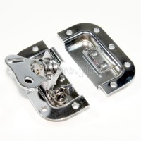BL03-L Flight Case Small Butterfly Latch, 77mm x 82mm, with Padlock Hook, 10mm Recess
