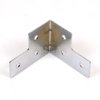 F0130 Flight Case Medium Corner Brace Protector 53*40mm, Chrome, Set of 4