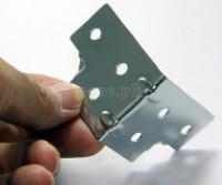 F0430 Flight Case Small Corner Brace Protector 48*38mm, Chrome, Set of 4