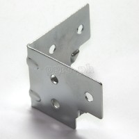 F0430 Flight Case Small Corner Brace Protector 48*38mm, Chrome, Set of 4