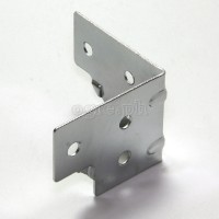 F0430 Flight Case Small Corner Brace Protector 48*38mm, Chrome, Set of 4