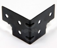 F0430-B Flight Case Small Corner Brace Protector 48*38mm, Black, Set of 4