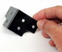 F0430N-B Flight Case Small Corner Brace Protector 48*38mm, Black, Set of 4