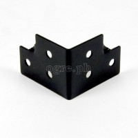 F0430N-B Flight Case Small Corner Brace Protector 48*38mm, Black, Set of 4