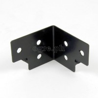 F0430N-B Flight Case Small Corner Brace Protector 48*38mm, Black, Set of 4