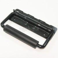 H03P-B Flight Case Small Surface Handle with Grip, 122 x 86mm Black, Set of 2
