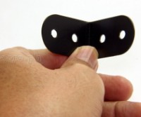HC01-B Flight Case Small Corner Brace Protector 40*25mm, Black, Set of 4