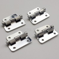 HP06 Flight Case Small Detachable Lift Off Hinge 57x30mm, Chrome, Set of 4