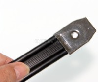 HR02 Mild Steel Reinforced Flex Handle for Guitar and Bass Amps 240mm