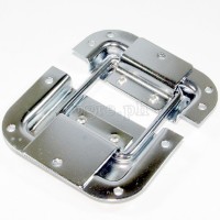 HS02 Flight Case Medium Recessed Lid Support Hinge, 102x110mm, Set of 2