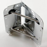 HS03 Flight Case Large Recessed Lid Support Hinge, 126x174, Set of 2