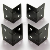 JM30-B Flight Case Small Corner Brace Protector, 30*40mm, Black, Set of 4