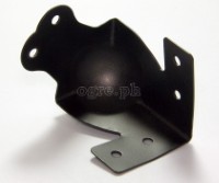 MB01-B Flight Case Large Combination Ball Corner / Brace, 6 Holes 70mm, Black, Set of 4