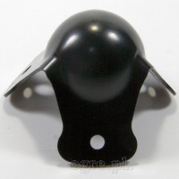 SC02-B Flight Case Small Ball Corner, 3 Holes, 55*45mm, Black, Set of 4