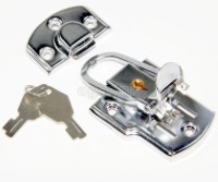 TL01-L Flight Case Large Drawbolt Closure Latch, Key Lockable 90 x 50mm