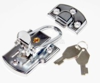 TL01-L Flight Case Large Drawbolt Closure Latch, Key Lockable 90 x 50mm