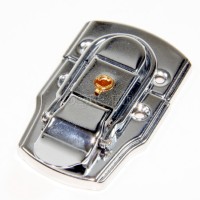 TL02-L Flight Case Medium Drawbolt Closure Latch, Key Lockable 75 x 45mm