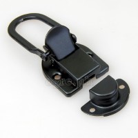 TL03-B Flight Case Small Drawbolt Closure Latch, 58 x 34mm, Black, Set of 2