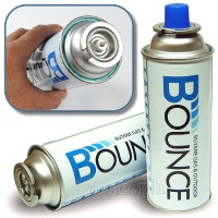LG-250 Butane Gas 250g Nozzle Type CRV Cartridge 4-Pack