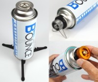 LG-250 Butane Gas 250g Nozzle Type CRV Cartridge 4-Pack