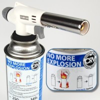 LG-250 Butane Gas 250g Nozzle Type CRV Cartridge 4-Pack