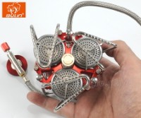 BL100-B6-A High Output Portable 3-Head Outdoor Gas Stove