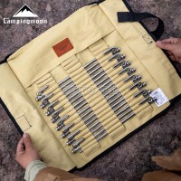 B-135 Heavy Duty Foldable Tent Pegs Storage Bag (38.5 x 46.5cm)