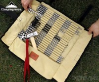 B-135 Heavy Duty Foldable Tent Pegs Storage Bag (38.5 x 46.5cm)