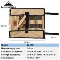 B-135 Heavy Duty Foldable Tent Pegs Storage Bag (38.5 x 46.5cm)