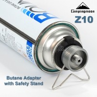 Z10 Butane Tank Nozzle Adapter with Safety Stand