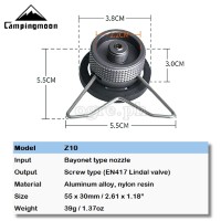 Z10 Butane Tank Nozzle Adapter with Safety Stand