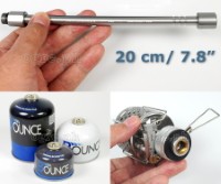 Z12 20cm Gas Lantern Extender Pole