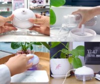 W-718F 250ml Aromatherapy Diffuser / Nano Mist Humidifier USB-Powered
