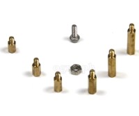 HW040-M2 PCB / Motherboard Brass M-F Standoff Spacer Kit ~ 180pcs M2 Mix