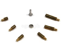 HW040-M2 PCB / Motherboard Brass M-F Standoff Spacer Kit ~ 180pcs M2 Mix