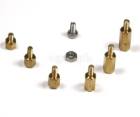 HW040-M2.5 PCB / Motherboard Brass M-F Standoff Spacer Kit ~ 180pcs M2.5 Mix