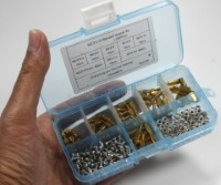 HW040-M2.5 PCB / Motherboard Brass M-F Standoff Spacer Kit ~ 180pcs M2.5 Mix